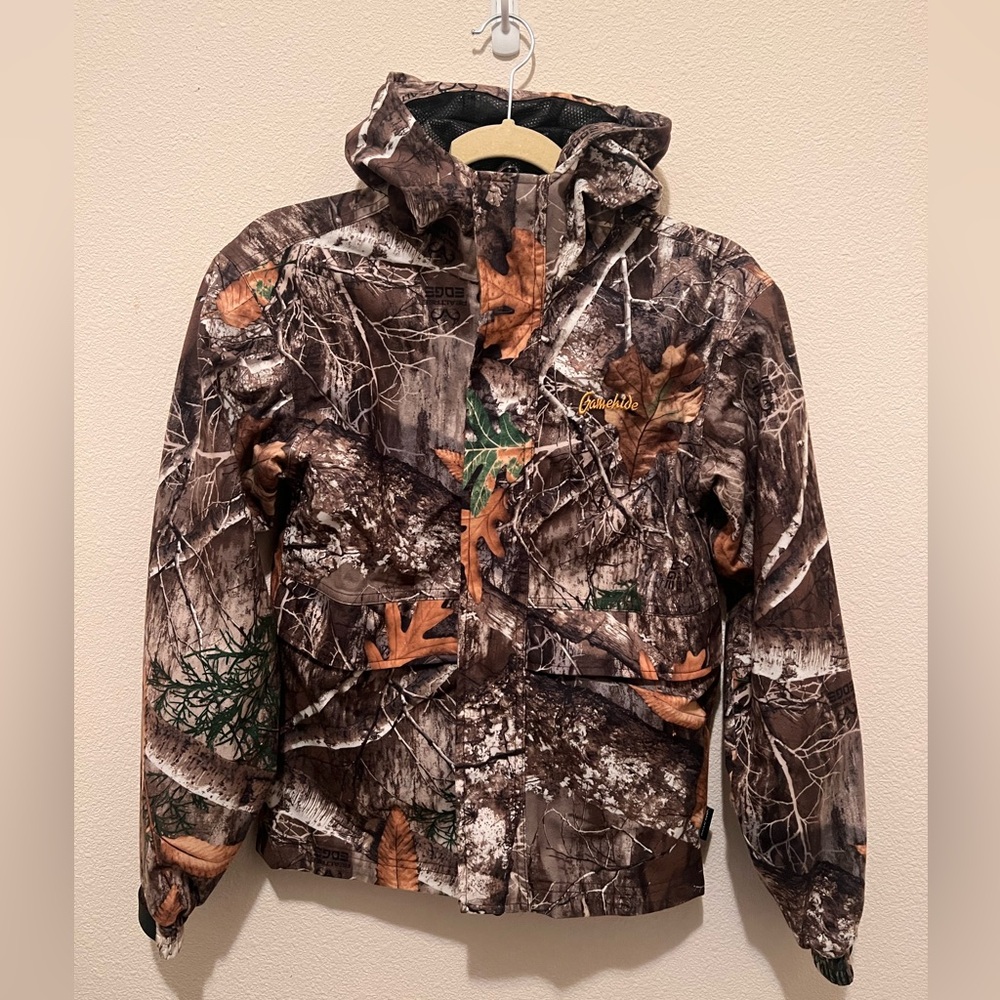 Realtree Youth Large Camo Hooded Jacket